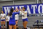 Volleyball vs MHC  Wheaton Women's Volleyball vs Mount Holyoke College. - Photo by Keith Nordstrom : Wheaton, Volleyball